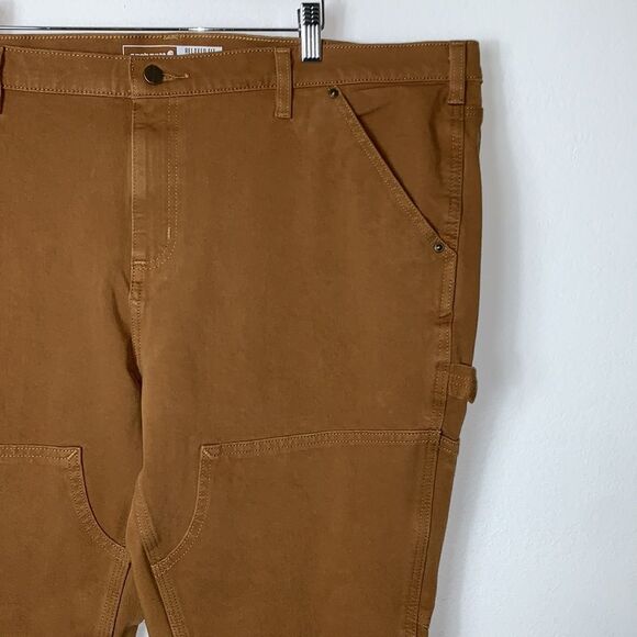 NWT Carhartt Women’s Rugged Flex Relaxed Fit Twill Double Front Work Pants 22W - Picture 7 of 16
